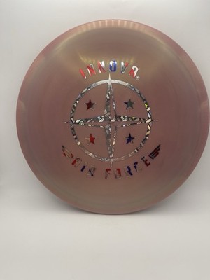 Innova Disc Golf Rose Taupe Air Force 2016 ROC3 2 Color Stamp 180g Ace Ready Mid