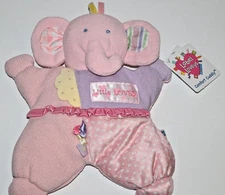 Kids Preferred Label Loveys Little Lovey Pink Elephant Baby Toy Plush w/ Tags