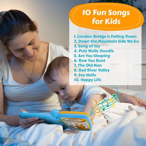 Travel-Friendly Educational Toy - Talking Book for Preschool Learning 2+ - Picture 5 of 7