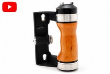 Top MINT Asahi Pentax Wood Hot Shoe Hand Grip for 6x7 67 67II From JAPAN K0