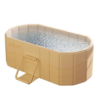 #ad #ad Foldable Portable Hot Tub with Dual Drainage AU $169.00