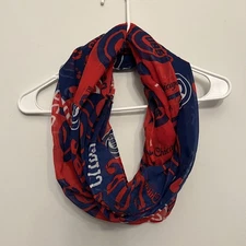 Chicago Cubs - MLB Women's Red and Blue Infinity Scarf 