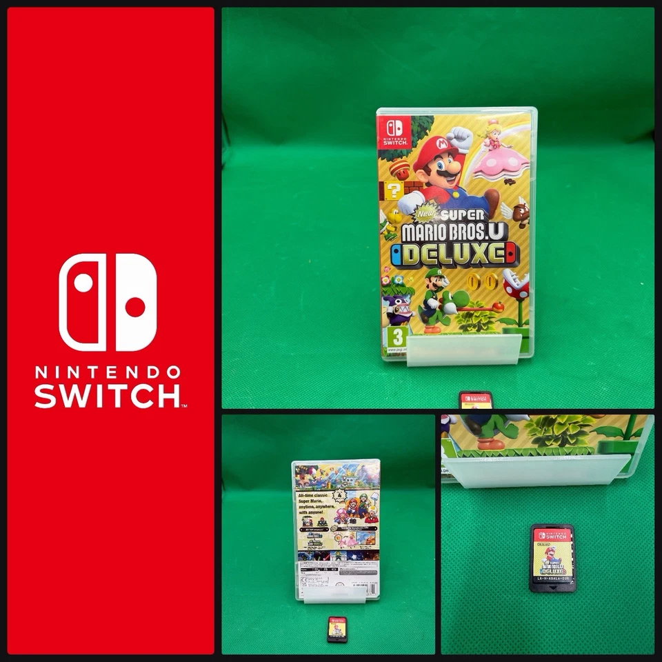 Nintendo Switch - New Super Mario Bros. U Deluxe Game, photo 1 of 4