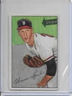 1952 BOWMAN BASEBALL #156 WARREN SPAHN, BOSTON BRAVES, HOF, 063026
