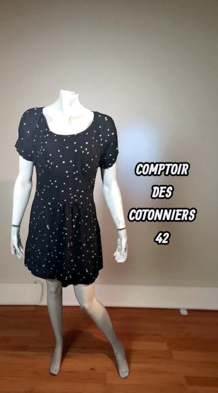 Robe courte - très bon état bleu Comptoir Des Cotonniers | La Redoute