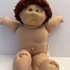 Vintage Cabbagepatch Kids 1980s Coleco Vintage Brunette Doll Missing Pacifier
