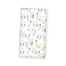 Owls and Flowers Fitted Crib Sheet Owl Baby Crib Sheet Fit Multicolor 2