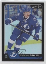 2016-17 O-Pee-Chee Black Rainbow Foil 77/100 Jonathan Drouin #430 0c3