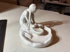 Vintage Indian Corn Maiden Van Briggle Clay Pottery W/a Matte White Finish EUC!!