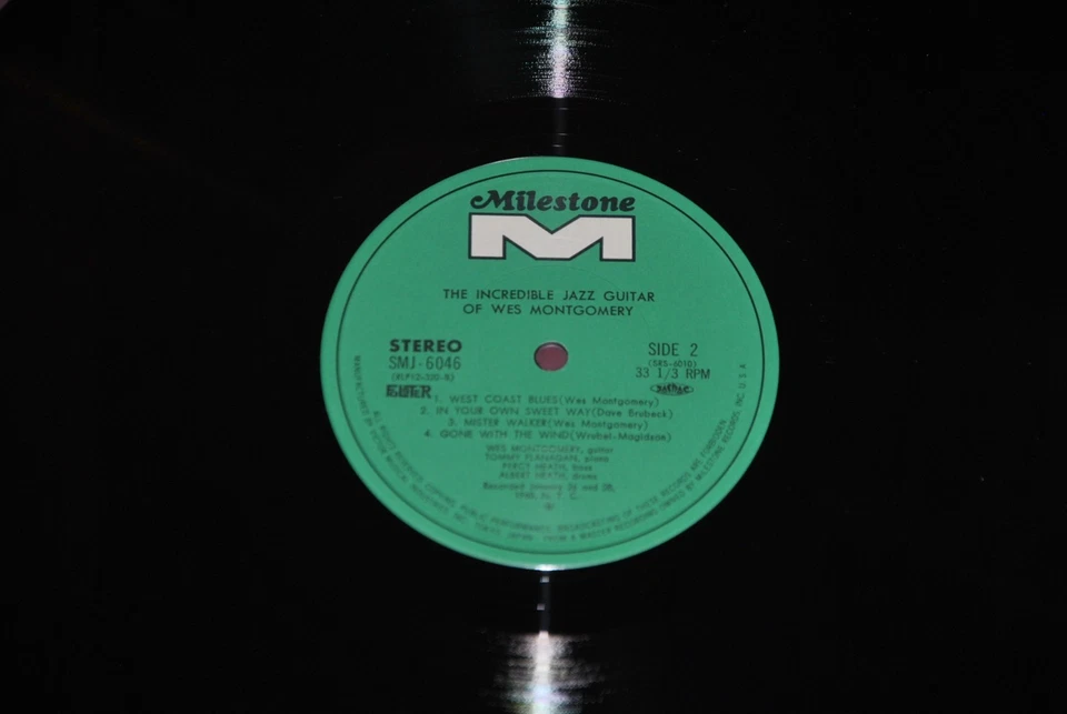 WES MONTGOMERY INCREDIBLE JAZZ GUITAR OF - RIVERSIDE SMJ-6046 1974 - LP JAPAN NM - Image 2 of 2