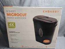 Paper Shredder Embassy 8 sheet Micro cut