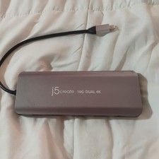 J5 Create USB-C Dual 4K HDMI 10GBPS Mini Dock JCD398