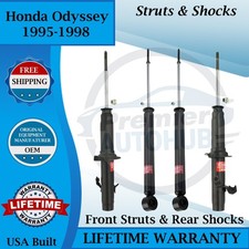 KYB OEM Front Struts and Rear Shocks For 1995-1998 Honda Odyssey 9 Yr Warranty