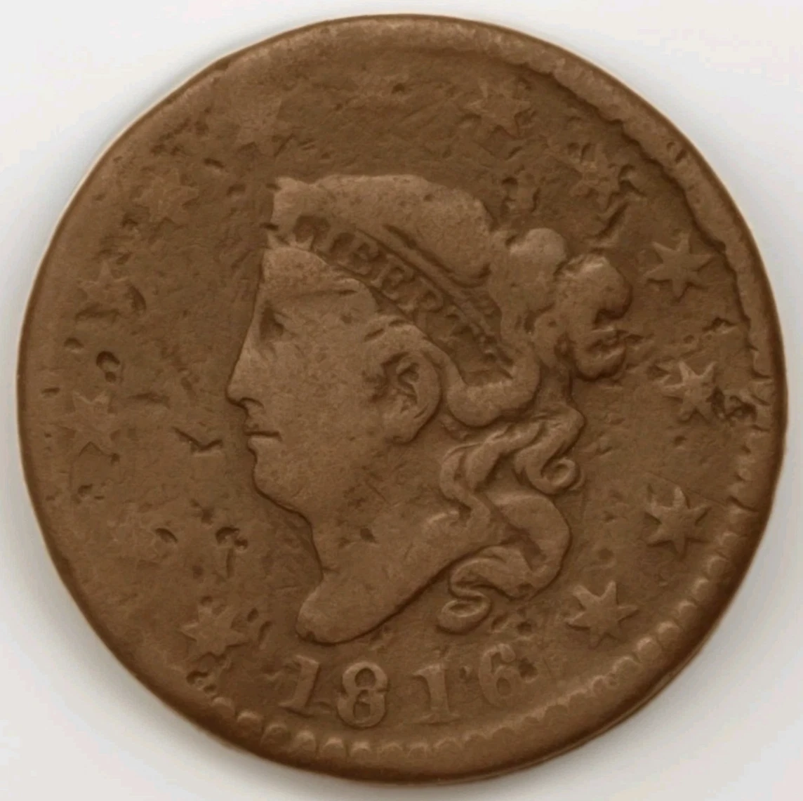 1816 Year Coronet Head US Large Cents (1816-1839) for sale | eBay