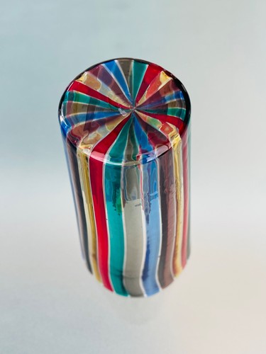 Cane Glass/ Vase by Gio Ponti Venini - Picture 10 of 12