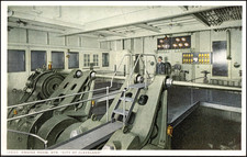 Engine Room Steamer City Of Cleveland--postcard R671