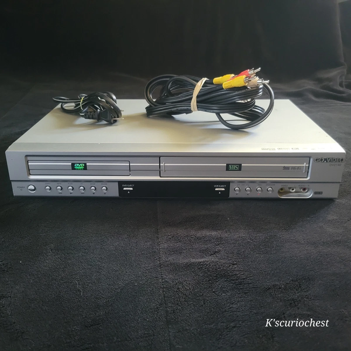 Las mejores ofertas en Go Video VCR reproductores de DVD y Blu-ray