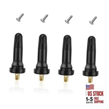 TPMS 20008 Tire Valve Stem, Rubber Airtight Tire Pressure Sensor Valve 4 PCS