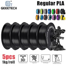 5pcs Geeetech PLA Filaments Normal PLA 1.75mm 1kg/roll 3D Printer Consumables