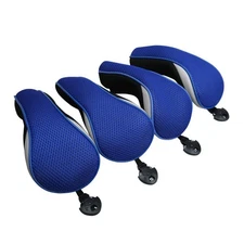 4pcs Neoprene Golf Hybrid UT Rescue Covers Headcovers with adustable No Tag ↟