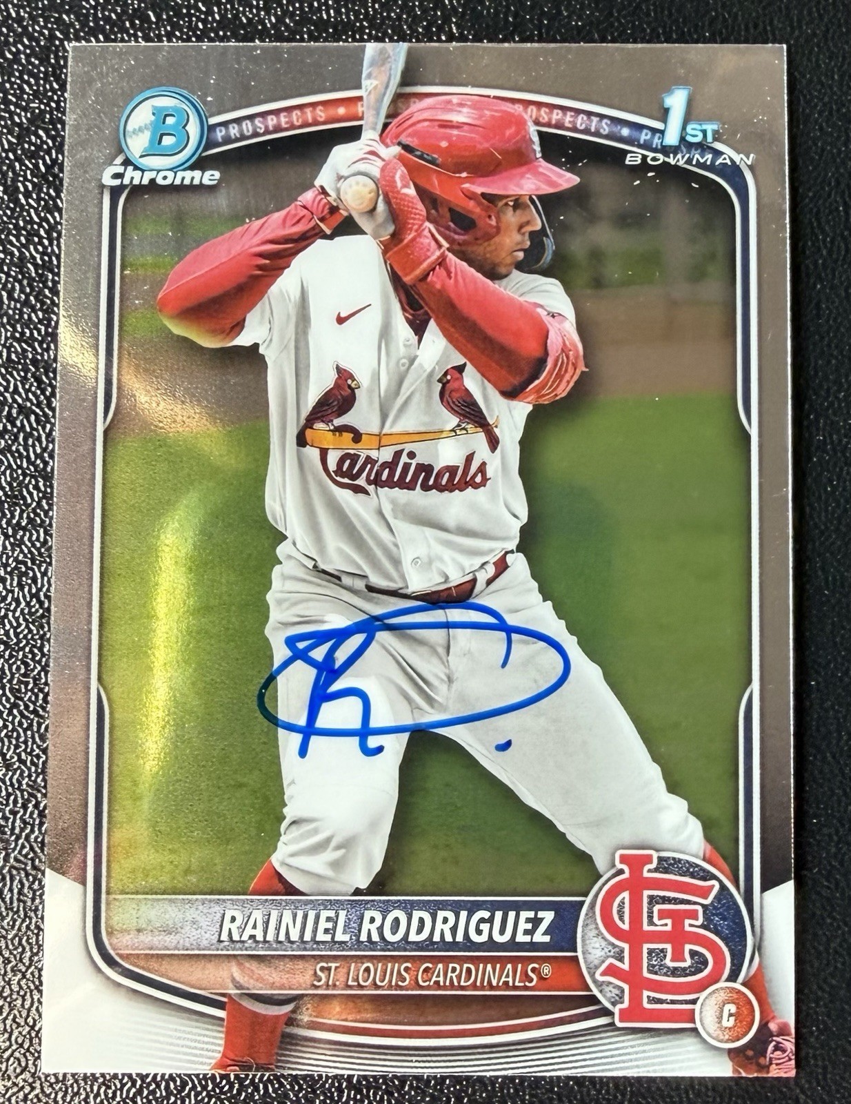 2025 Bowman Chrome Rainiel Rodriguez 1st Auto Signed Rookie Card - CARDINALS 🔥 view 1