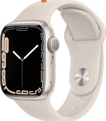 Apple Watch Gen 7 Series 7 41mm Starlight Aluminum - Starlight Sport Band