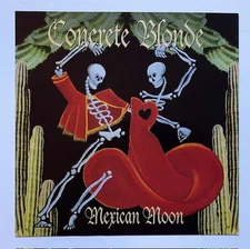 Concrete Blonde "Mexican Moon" 2-Sided Promo Display Album Flat 1993