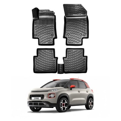 Floor Mats for Citroen C3 Aircross 2017-2023 All Weather Waterproof Liner