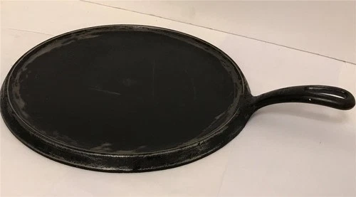 Vintage Griswold #9 Cast Iron Handle Griddle Small Logo 609H