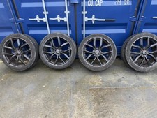 22" RANGE ROVER SPORTL320 L494 SATIN BLACK SVR2020 REPLICA 9.5J ALLOY WHEELS X4