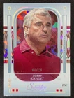 2025 Panini Signature Series Basketball Cracked Ice Bobby Knight #77