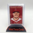 Mike Trout Most Valuable Player 2025 Topps Update Series Card #MV-9 LA Angels