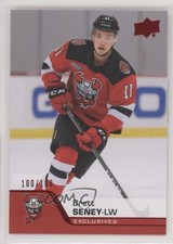 2020-21 Upper Deck AHL Exclusives 100/100 Brett Seney #40 ek6