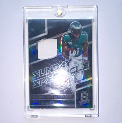 2024 Panini Spectra A.J. Brown Sunday Spectacle Memorabilia /99 NFL Eagles