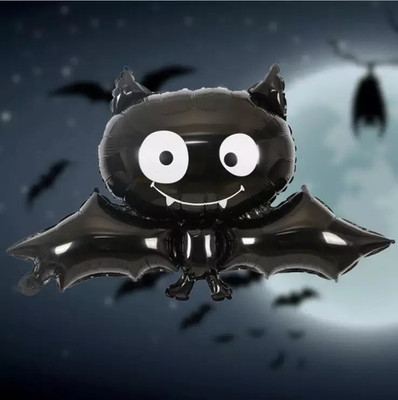 Riesige Fledermaus Halloween Folienballon wiederverwendbar gruselig Hexe Party Helium/Luft Deko UK