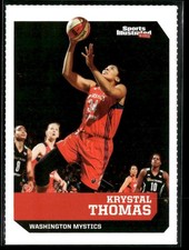 Krystal Thomas 2017 Sports Illustrated for Kids #681 Washington Mystics Creased