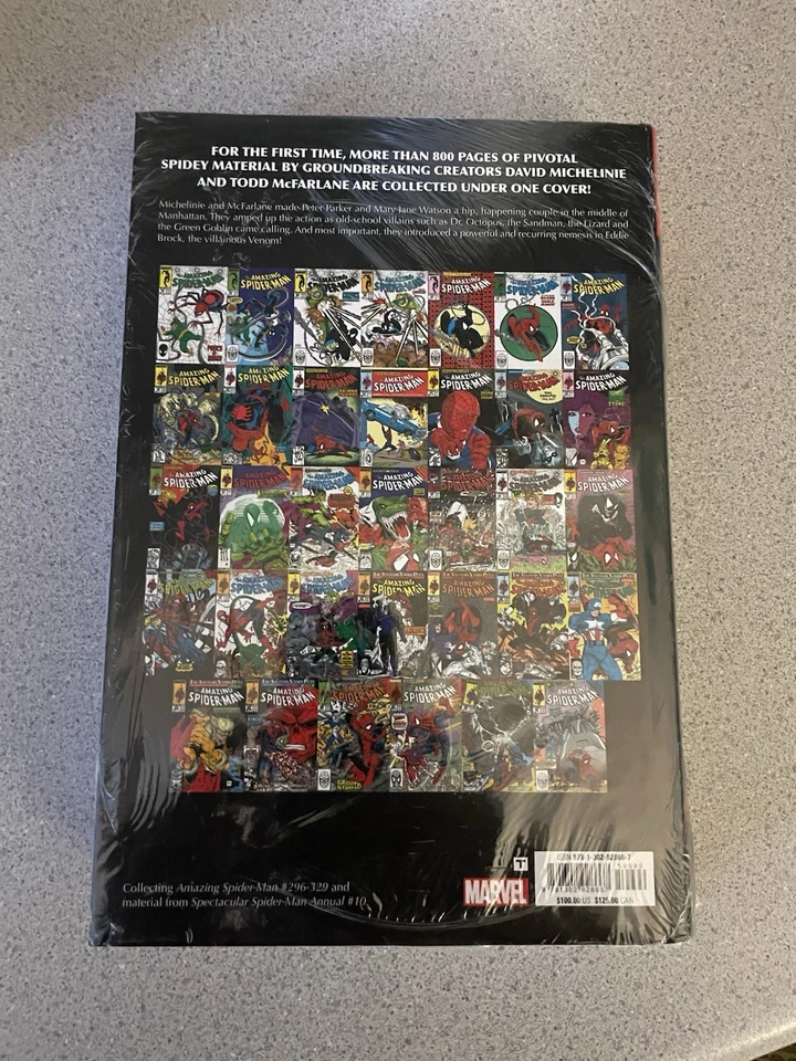 The Amazing Spider-Man Omnibus de David Michelinie y Todd McFarlane Nuevo Foto 2 de 4
