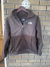 The North Face Denali Fleece Jacket Brown Womens XS Full Zip Polartec Style