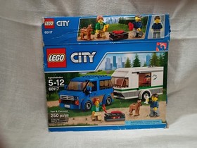 Empty Boxes-LEGO CITY 7639: CAMPER & 60117: VAN & CARAVAN