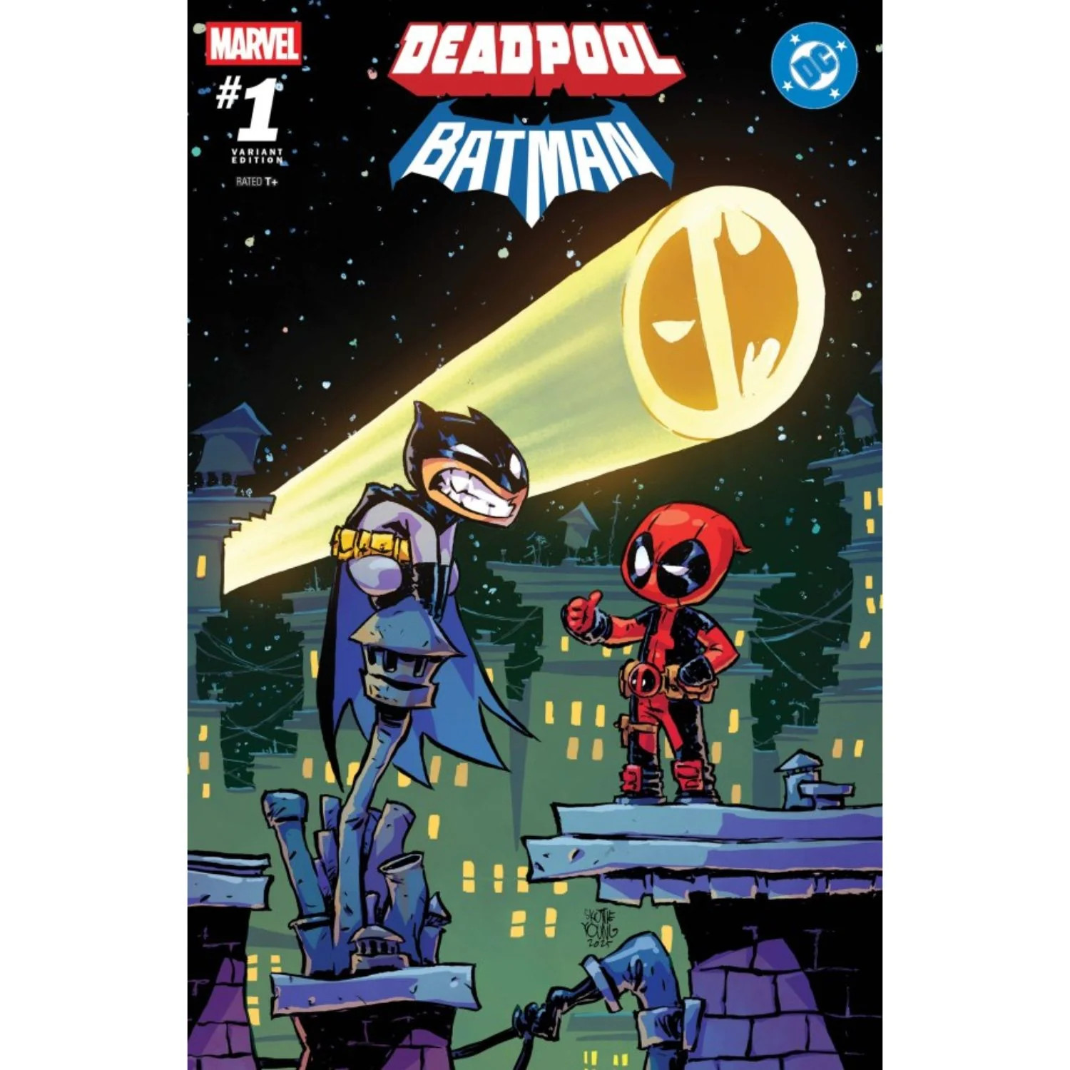 Deadpool/Batman: #1 [Skottie Young CVR K] 2025