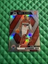 2024-25 Panini Mosaic NBA Debut Alexandre Sarr #254 Prizm (RC)