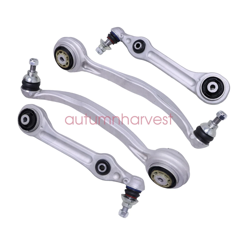 Front Lower Control Arm Kit Set 4 pcs For Mercedes Benz W222 S65AMG S560e S550e - Image 3 of 4