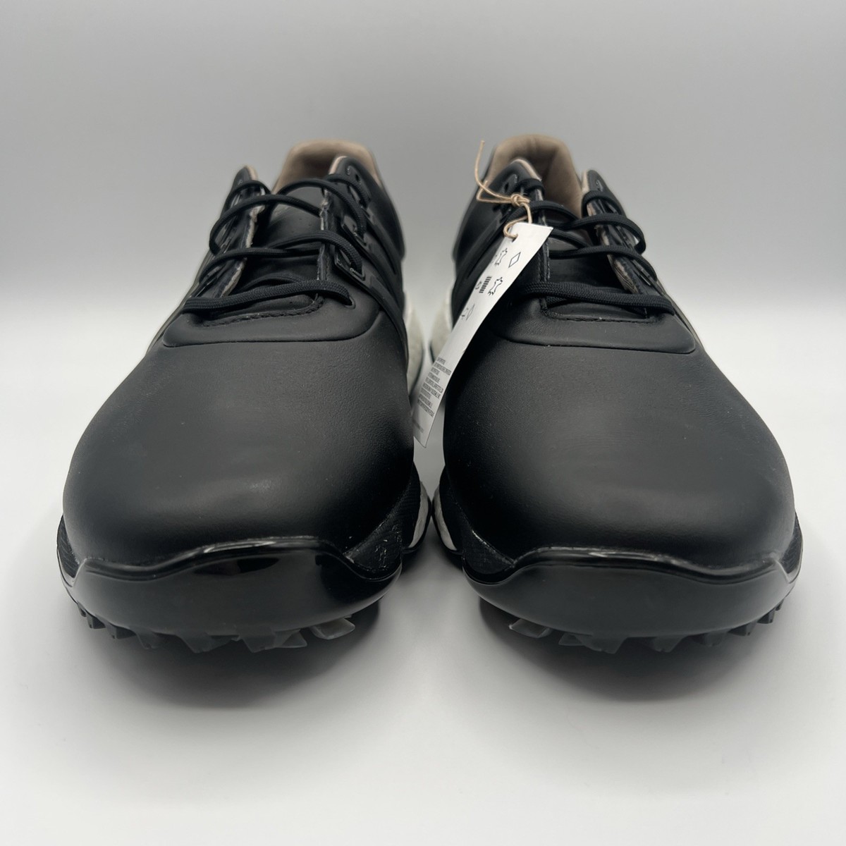 ADIDAS Golf Shoes TOUR360 22 Leather Men 10.5 Black Iron Metallic GZ3158 Adidas Tour 360 22 Golf Black Iron Metallic for sale | eBay main image 3