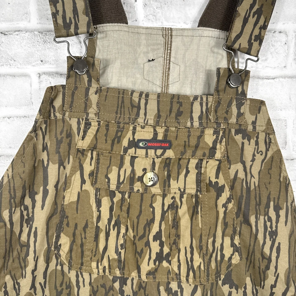 Mossy Oak Bottomland Mens 3XL Hunting Bib Overalls - Image 3 of 4