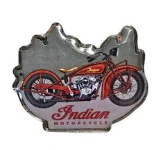 Indian Scout Motorcycle Pin Lapel Hat Jacket  Pin Tie Tac Bike New 1 3/8''