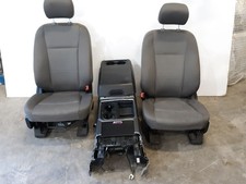 19-21 Ford Expedition Pair Front Seats With Console Gray