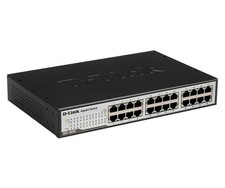 D-Link 24-Port Gigabit Desktop/Rackmount Ethernet Switch- 24x 10/100/1000Base-T