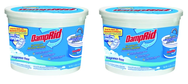 DampRid FG50T Moisture Absorber, 64oz - 2 Count