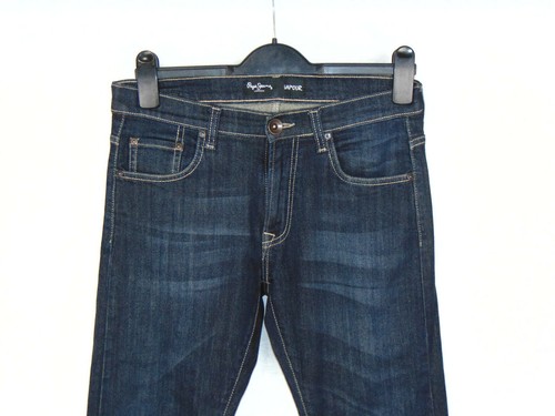 Pepe Jeans Vapour Slim Stretch Mens Blue Denim Jeans W30 L32 - Picture 2 of 10