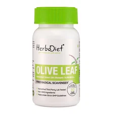 PURE Olive Leaf Extract 20% Oleuropein 500mg Capsules Antioxidant Immune Support